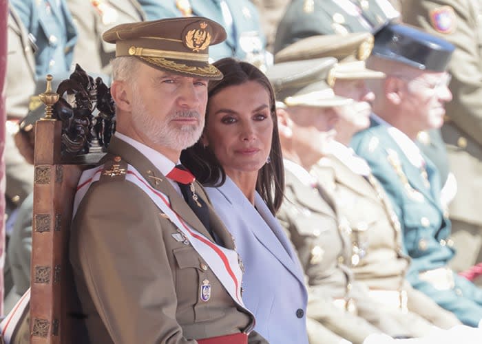 Felipe VI y doña Letizia en Zaragoza
