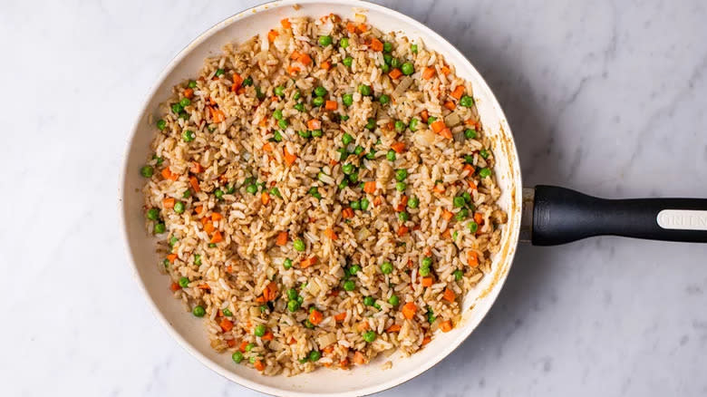 Vegetable fried rice