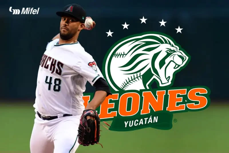 ▲前統一獅洋投蘭道爾轉戰墨聯。（圖／取自Leones de Yucatán推特）