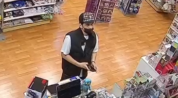This man was caught on video stealing a $250 toy from Sekaido in Daly City.