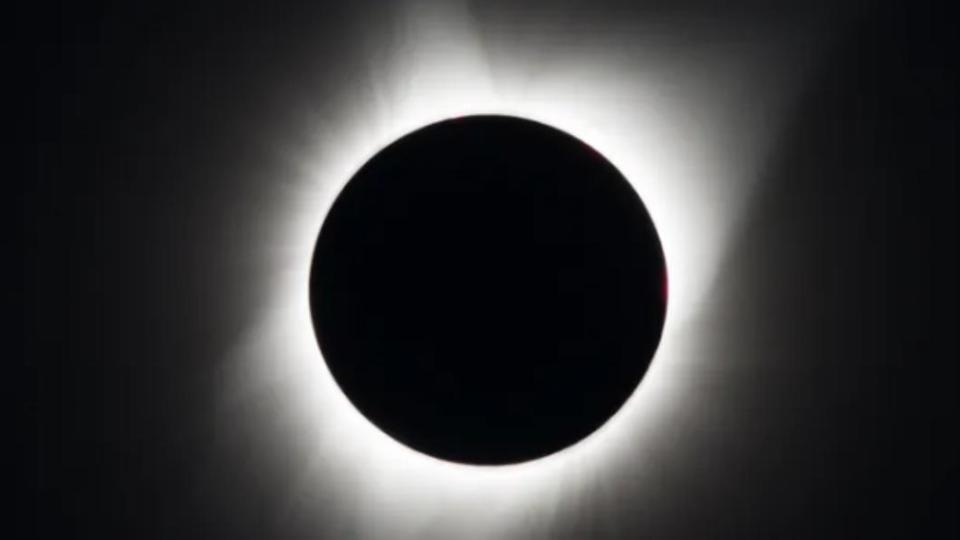 北美地區將於美國時間4月8日迎來數年才有一次的日全食（total solar eclipse）。（圖／翻攝自NASA）