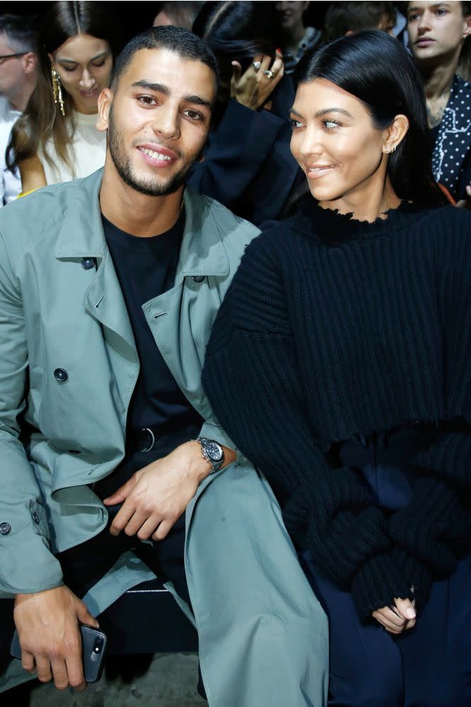 Younes Bendjima and Kourtney Kardashian