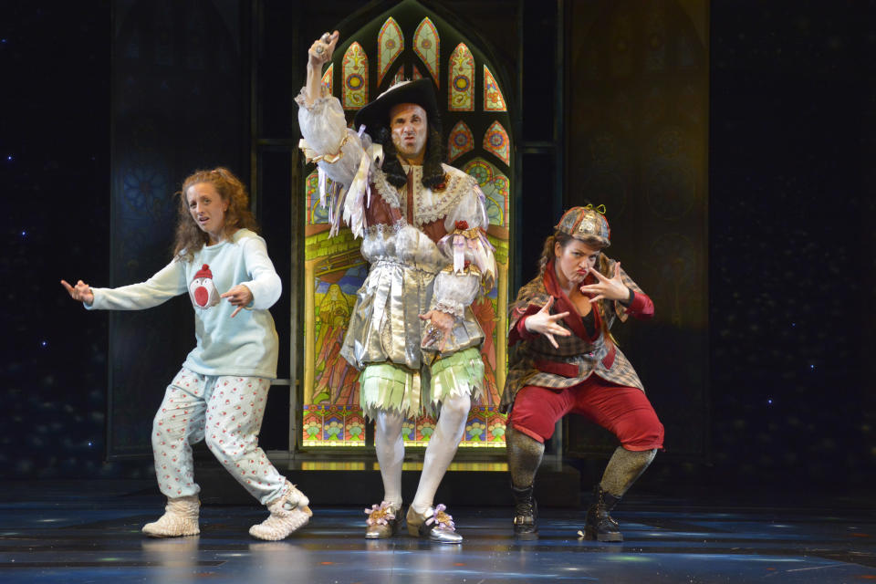 The panto will explore the history behind the festive season (Birmingham Stage Company/PA)