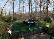 <p>The burial site for evangelist Billy Graham lies in wait for his casket before the start of his funeral at the Billy Graham Library in Charlotte, N.C., March 2, 2018. (Photo: Jonathan Drake/Reuters) </p>