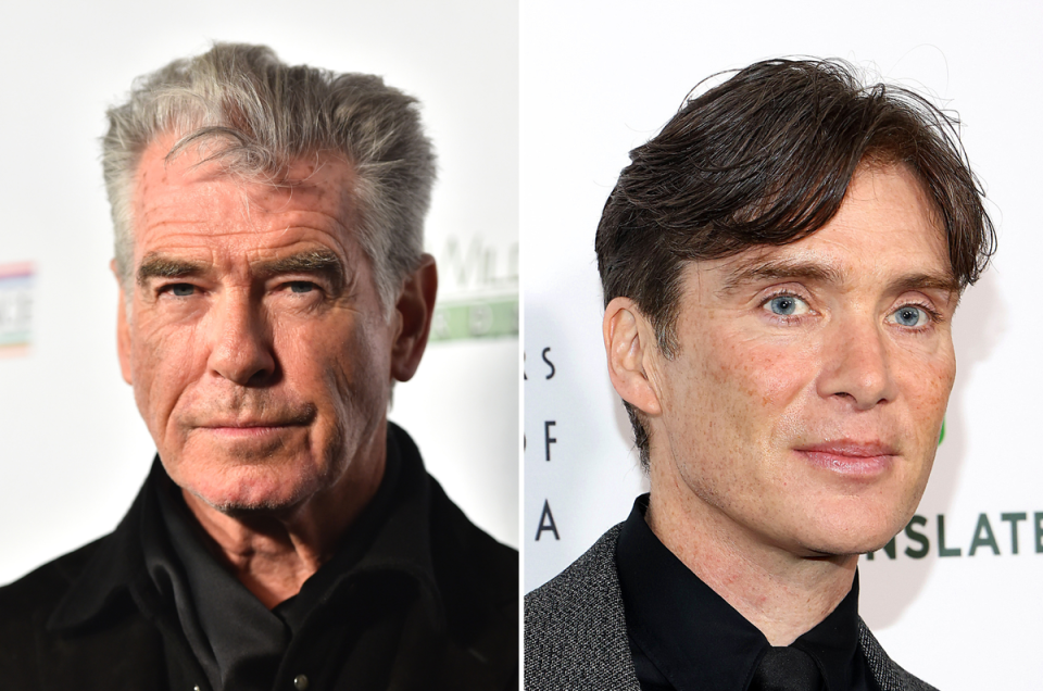 Pierce Brosnan and Cillian Murphy (Getty Images)