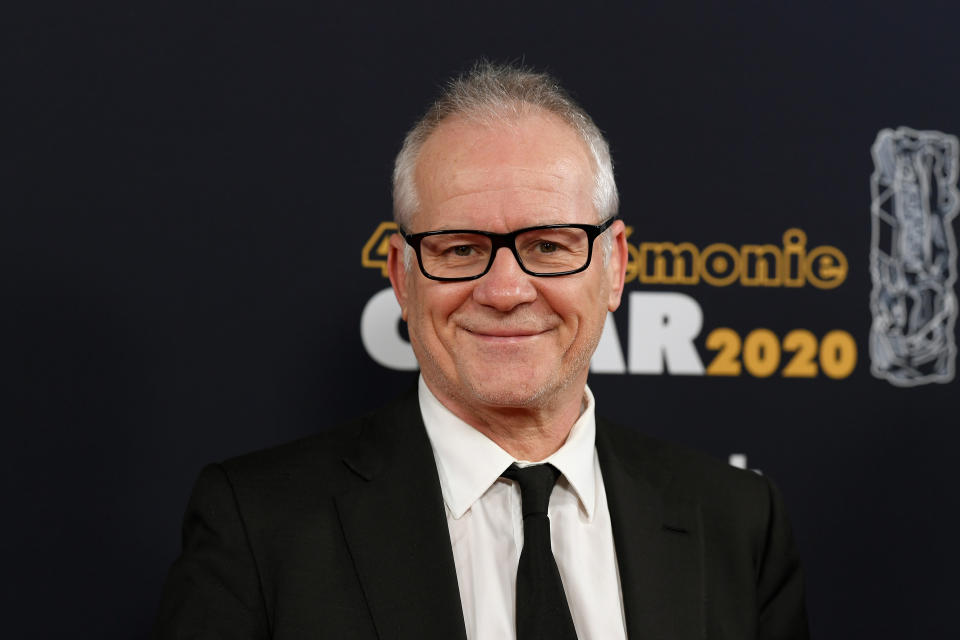 Cannes Film Festival director Thierry Fremaux arrives at the Cesar Film Awards 2020 on February 28, 2020. (Photo by Pascal Le Segretain/Getty Images)