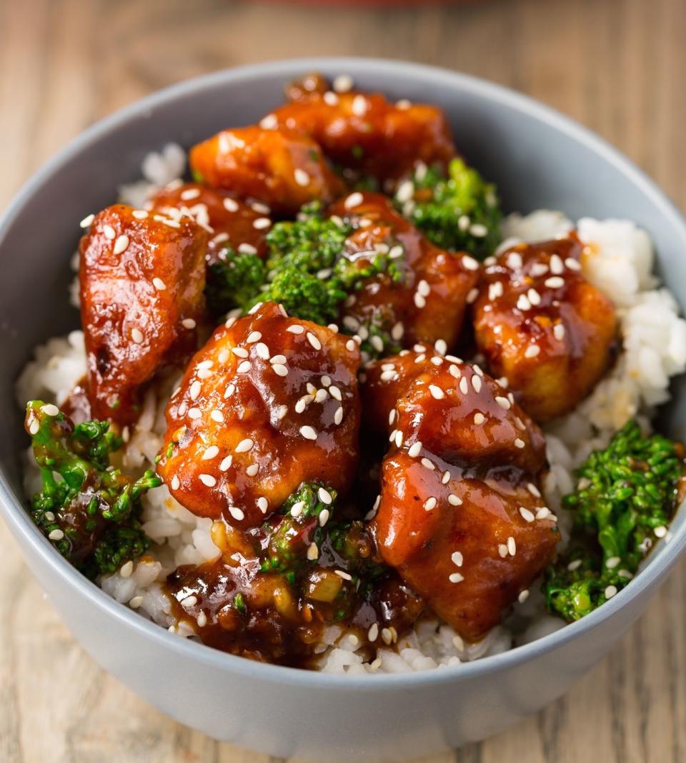 General Tso's Chicken Stir Fry