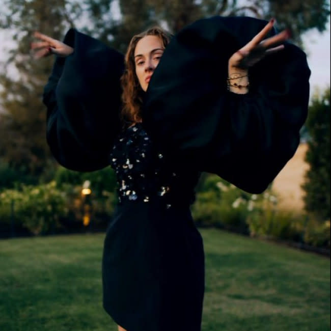 Adele en la foto con la que celebró su cumpleaños credit:Bang Showbiz