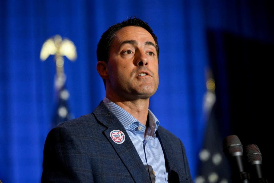 Candidate Frank LaRose has been the subject of smears by Moreno’s associates (Reuters)
