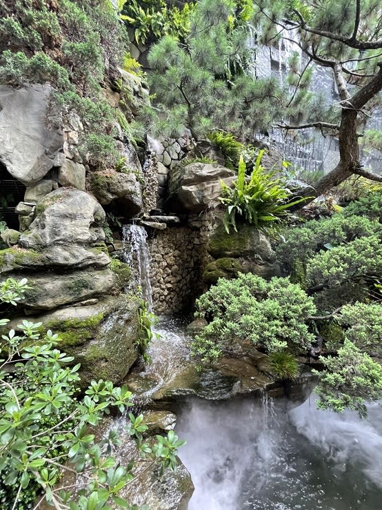 陶朱隱園的生態庭園及相關設施，都需要專業維護。（圖／中華工程提供)