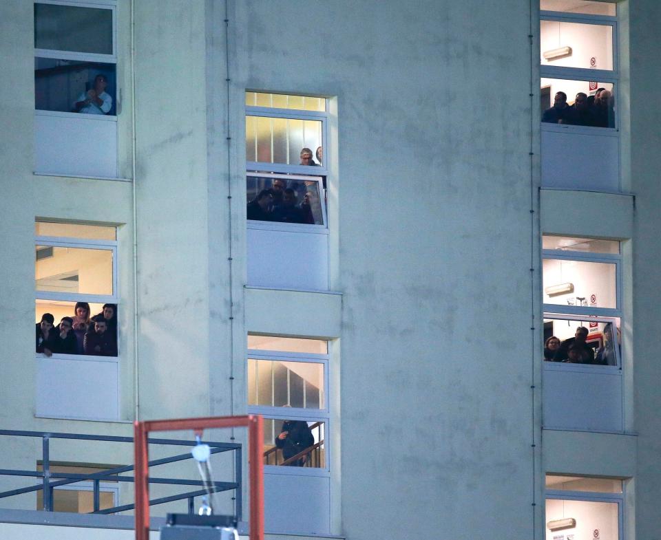 Man tries to get himself admitted to hospital... so he can watch Juventus game from window