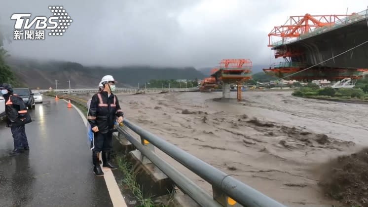 南部山區日前降下連日大雨。（圖／TVBS）