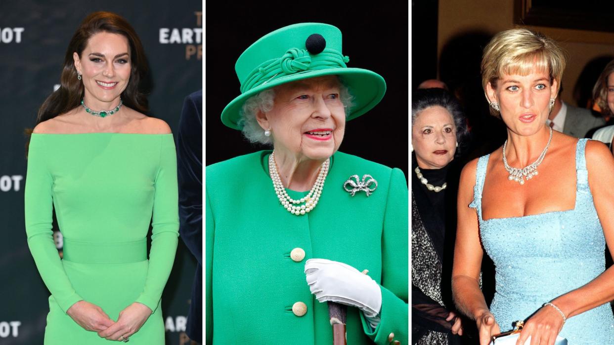  32 royal necklaces which captured our imagination . 