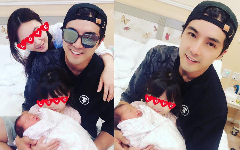 <p>Ho, who has a daughter, surprised his fans by announcing on Tuesday that his second daughter just came to this world. （圖／賀軍翔臉書 | Courtesy of Mike Ho）</p>
