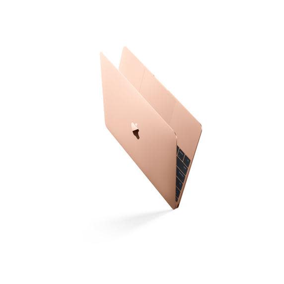 12吋MacBook發表時以不到1公斤的輕薄重量引起話題。（圖／翻攝自蘋果官網）