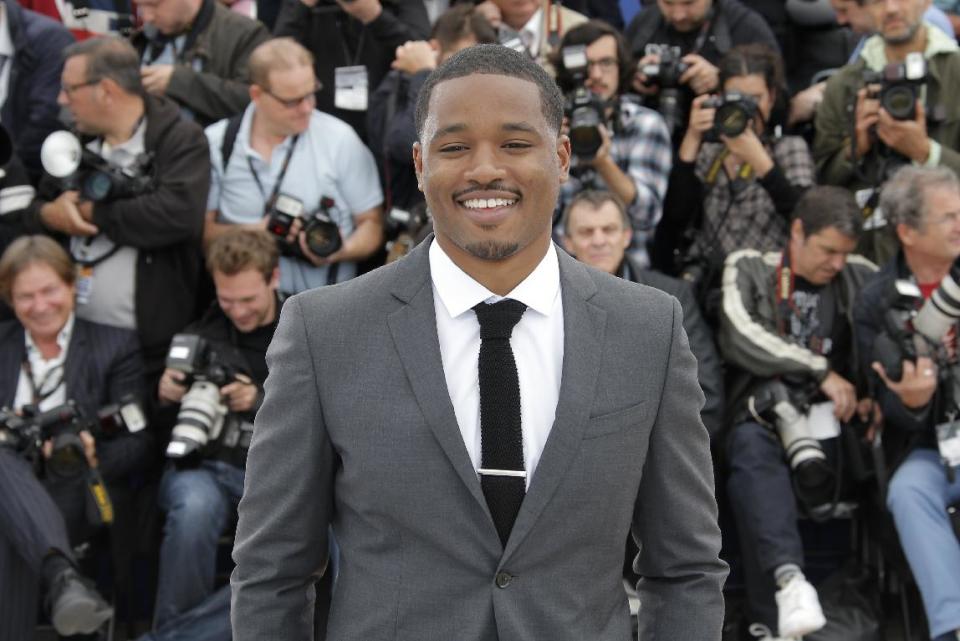 FILE - This May 16, 2013 file photo, director Ryan Coogler poses for photographers during a photo call for the film "Fruitvale Station" at the 66th international film festival, in Cannes, southern France. Coogler’s “Fruitvale Station” _ his first dramatic feature and first project since graduating with a master’s degree in 2011 _ won both jury and audience awards at the Sundance Film Festival, and attended the Cannes Film Festival. (AP Photo/Francois Mori, file)