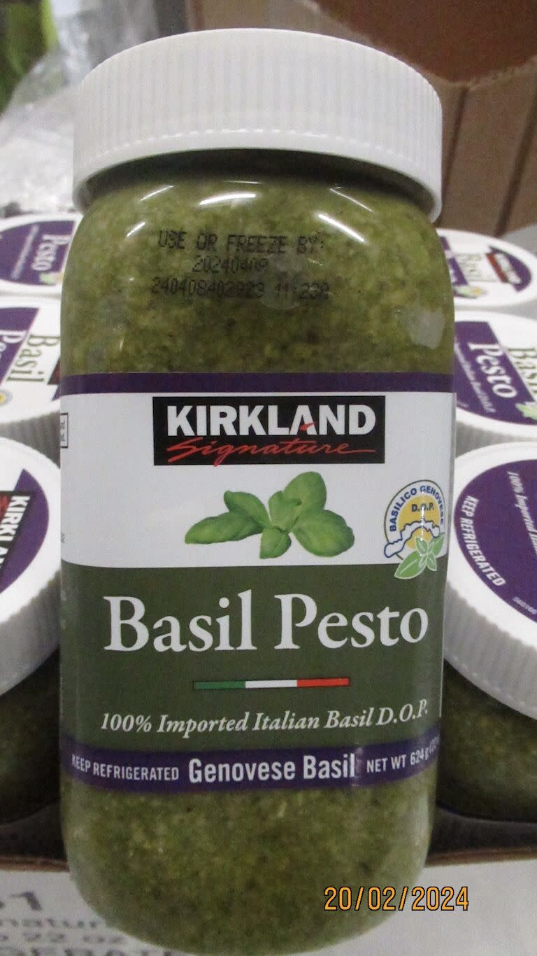 Something happened at the border  once more! 673 kilograms of Costco’s Kirkland “basil seasoning sauce” tested positive for Level 1 cancer-causing pesticide 69