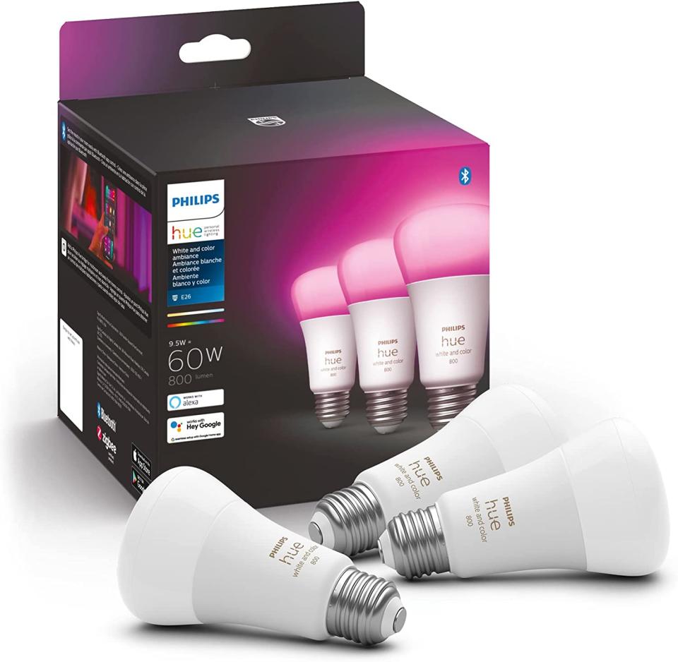 The Philips Hue starter pack.