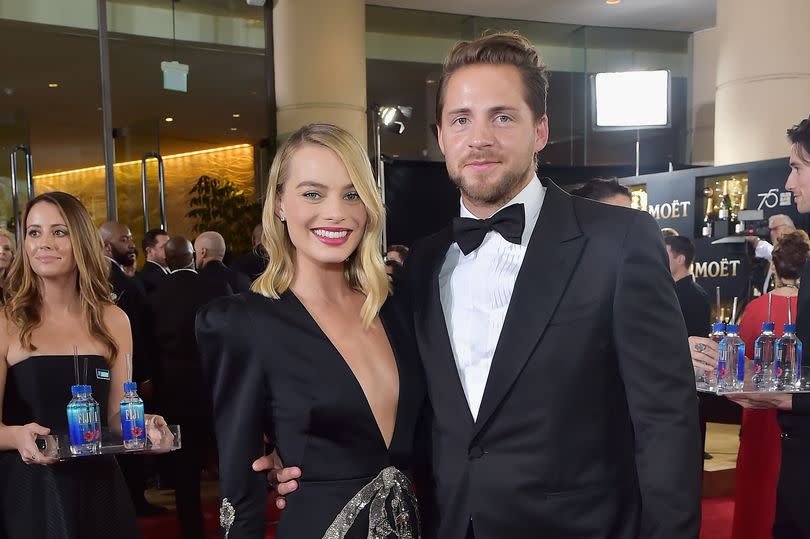 Margot Robbie and Tom Ackerley