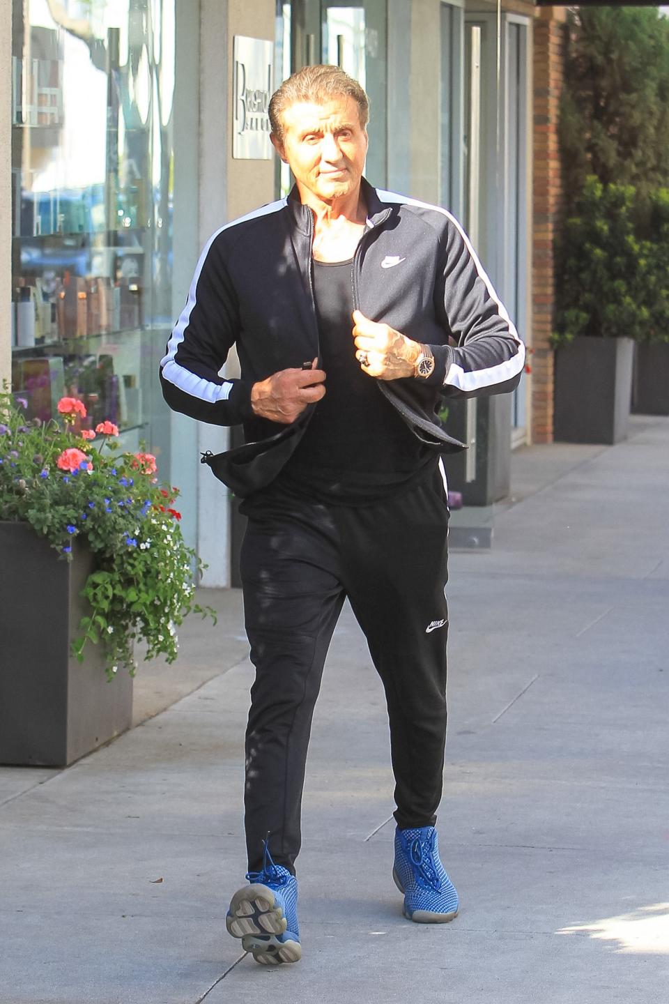 <h1 class="title">Celebrity Sightings In Los Angeles - April 24, 2019</h1><cite class="credit">Bauer-Griffin</cite>