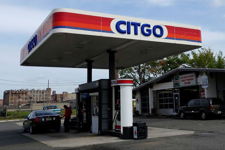 Una estación de la petrolera Citgo en Nueva Jersey