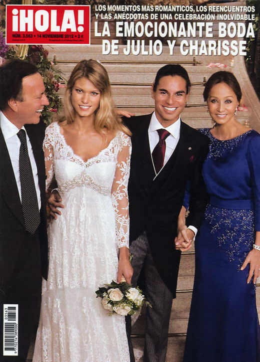 La portada de ¡HOLA! con la boda de Julio José Iglesias