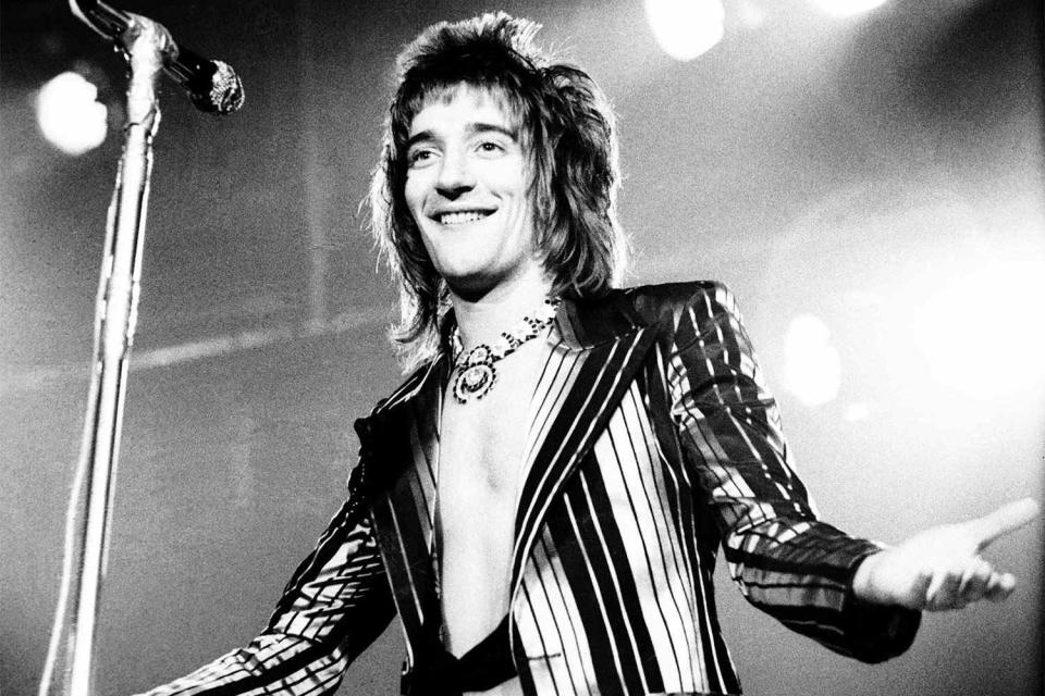 Rod Stewart in the 1970s