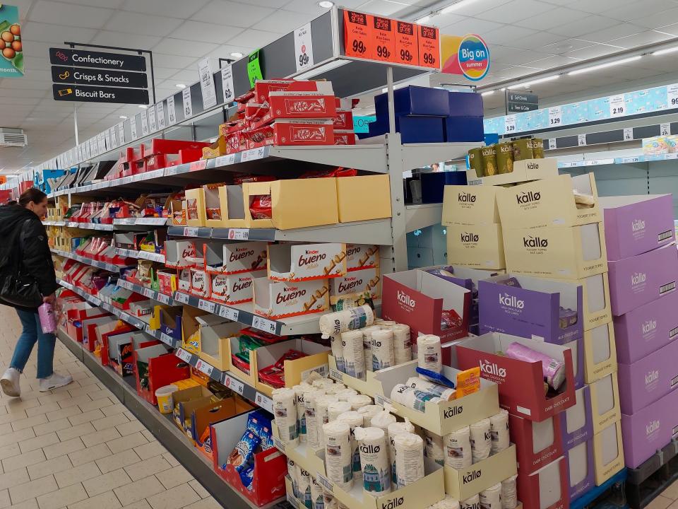 Lidl clearance section