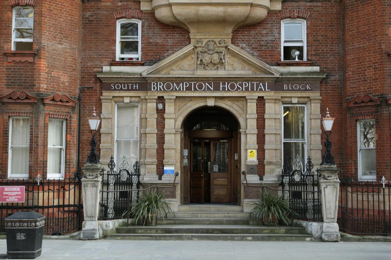 Thirty per cent of workers at the Royal Brompton in Chelsea are from EU nations