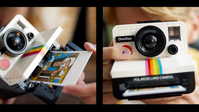 LEGO Ideas Polaroid OneStep SX-70 Camera (21345) Officially