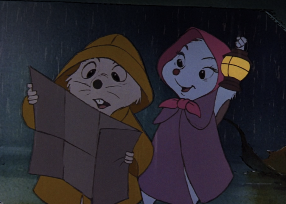 Screenshot from "The Rescuers"