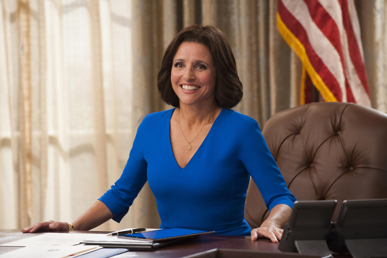 Julia Louis-Dreyfus talks to millennials about voting for HRC in this super funny, super Julia Louis-Dreyfusy PSA