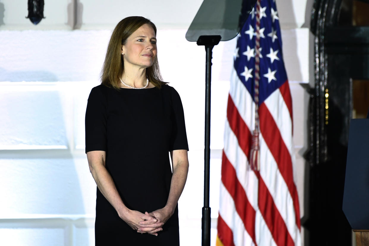 Girl Scouts face controversy after celebrating the confirmation of Amy Coney Barrett in a since-deleted tweet. (Photo: Getty Images)