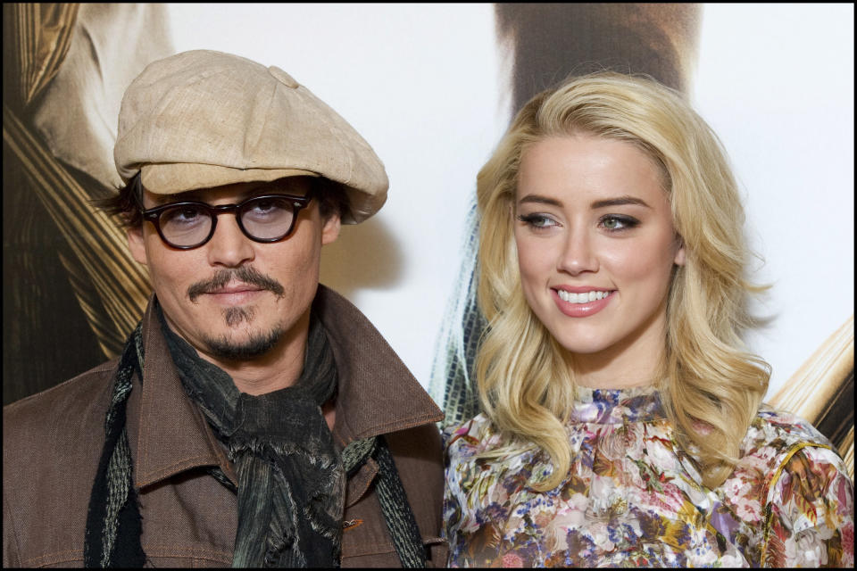 Johnny Depp and Amber Heard