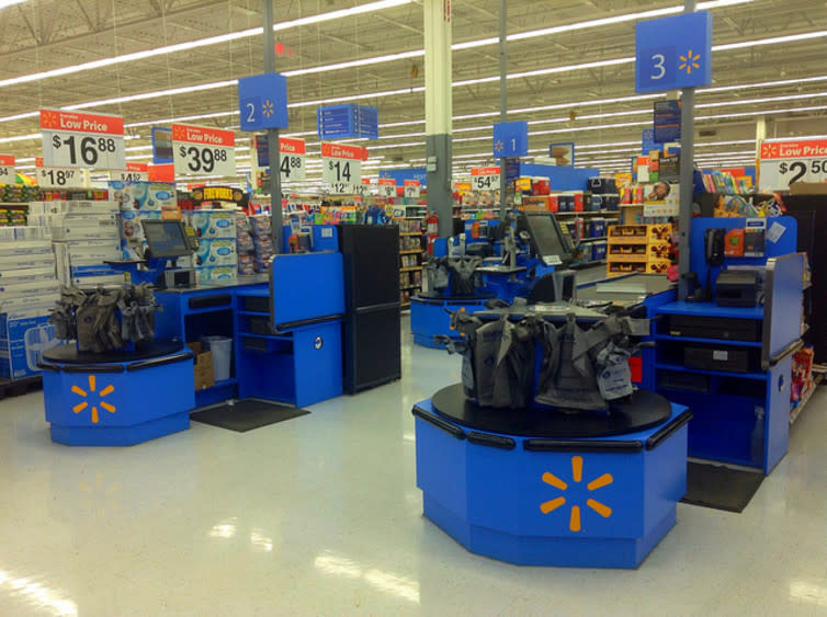 <span class="caption">Walmart has been fighting off the challenges from e-commerce.</span> <span class="attribution"><span class="source">Mike Mozart</span>, <a class="link " href="http://creativecommons.org/licenses/by/4.0/" rel="nofollow noopener" target="_blank" data-ylk="slk:CC BY;elm:context_link;itc:0;sec:content-canvas">CC BY</a></span>