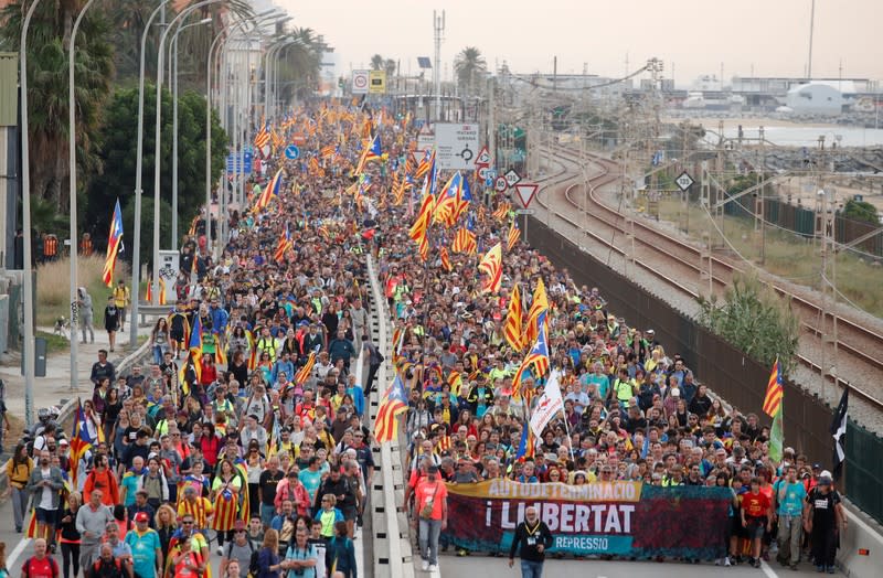 Catalonia's general strike