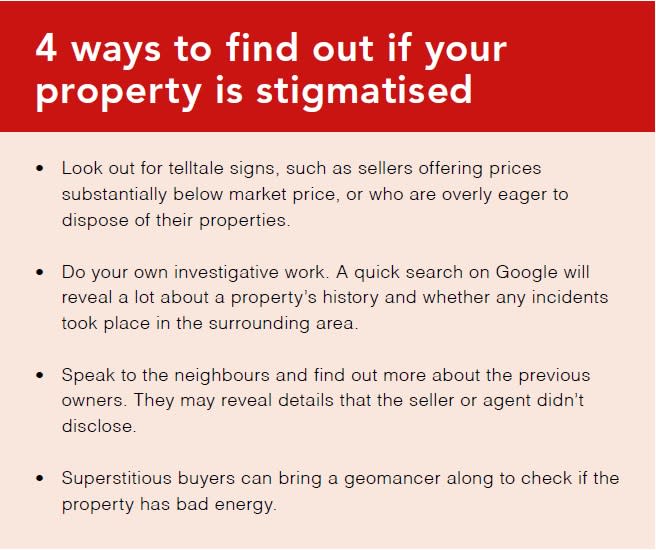 4 ways to find out if your property is stigmatised