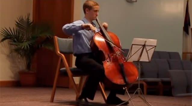 16-year-old Alex was an accomplished cello artist, say friends. Photo: YouTube.