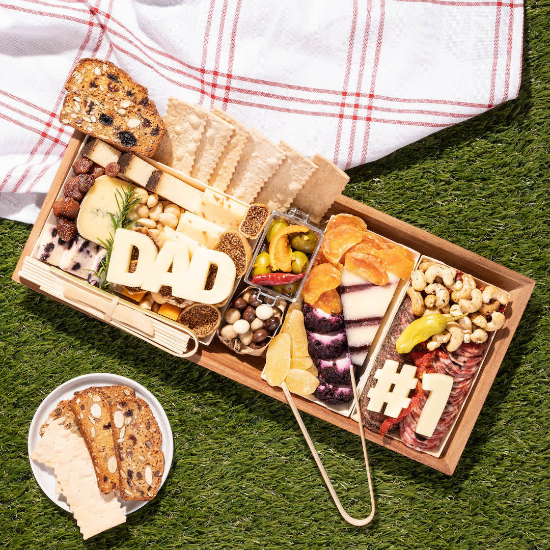<p><a href="https://go.redirectingat.com?id=74968X1596630&url=https%3A%2F%2Fboarderie.com%2Fproducts%2Fcopy-of-fathers-day-diletto-cheese-charcuterie-board%3Fvariant%3D44789406138601&sref=https%3A%2F%2Fwww.delish.com%2Ffood-news%2Fg39654722%2Ffathers-day-gift-baskets%2F" rel="nofollow noopener" target="_blank" data-ylk="slk:Shop Now;elm:context_link;itc:0;sec:content-canvas" class="link rapid-noclick-resp">Shop Now</a></p><p>Father's Day Diletto Cheese & Charcuterie Board</p><p>$159.00</p><p>boarderie.com</p><span class="copyright">Boarderie</span>