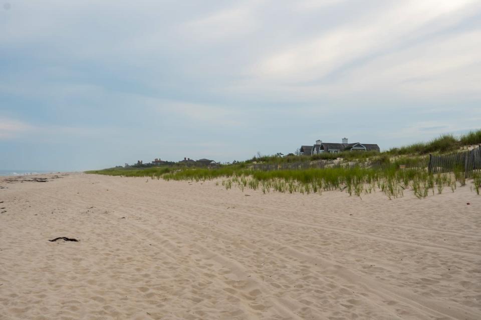 Coopers Beach in Southhampton, New York during summertime.