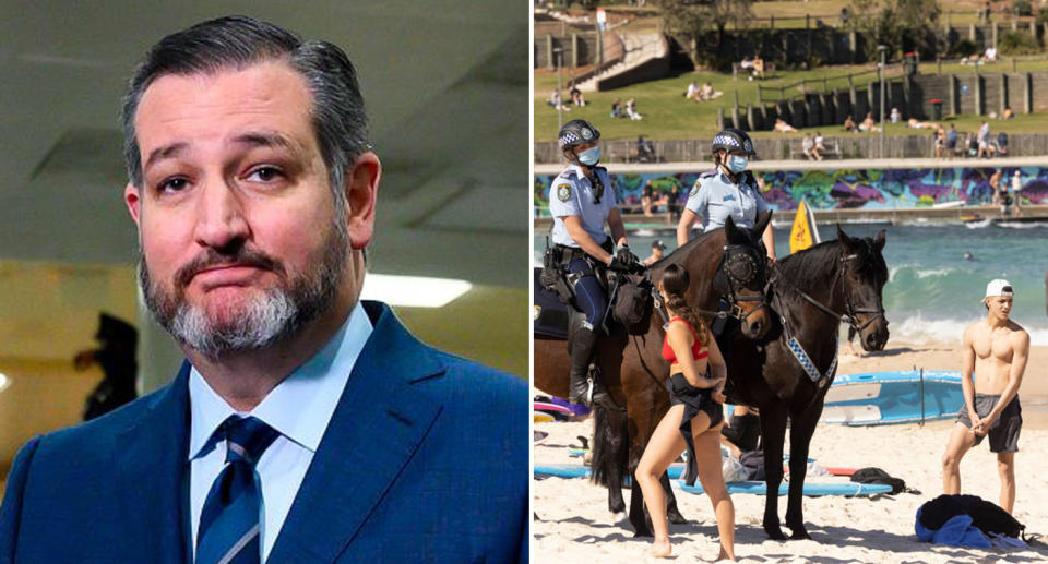 Ted Cruz got an education from the NT's Chief Minister on Twitter. Source: Getty