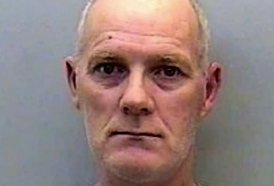 William Tolcher stabbed a fellow inmate to death (Picture: SWNS)