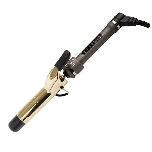 1) Golden Titanium Curling Iron