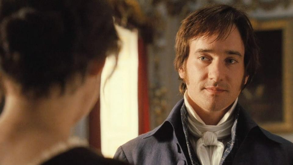 Keira Knightley and Matthew MacFadyen in Pride and Prejudice