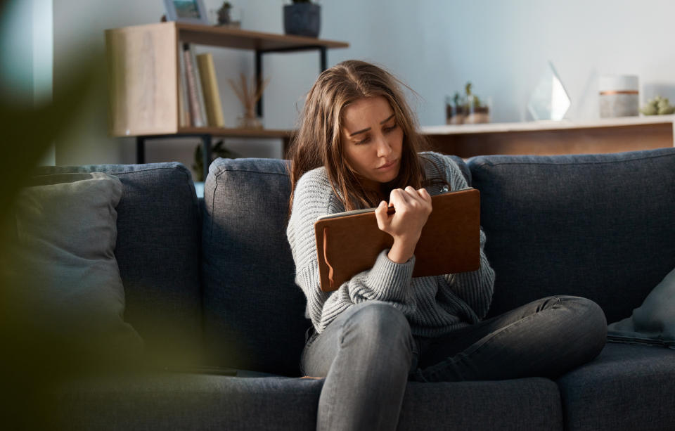 Scheduling in self-care, including to journal, can help with the grieving process. (Getty Images)