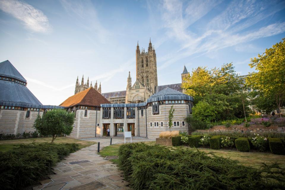 Check out the Refectory Restaurant while you’re there (Canterbury Cathedral Lodge)