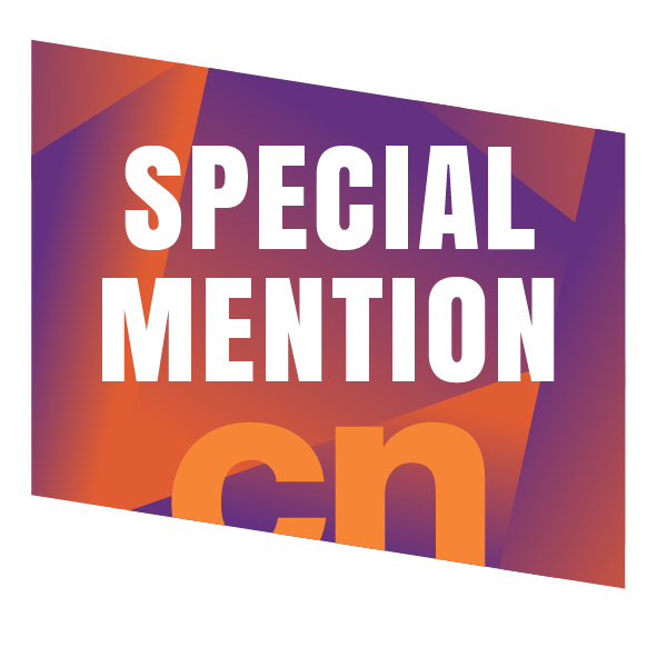A cyclingnews awards badge for special mention