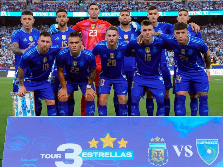 La selección argentina es la gran favorita al título porque es la campeona en ejercicio de la Copa América y del Mundial
