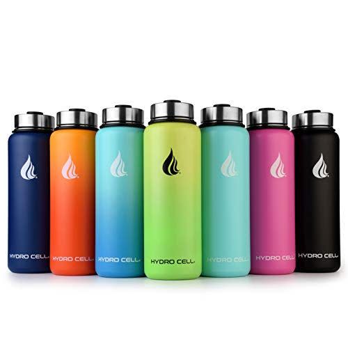15) HYDRO CELL Stainless Steel Water Bottle with Straw