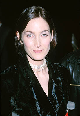 Carrie Anne Moss at the Beverly Hills premiere of Miramax Films' Chocolat